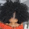 Afro Kinky Curly V Part Wig Human Hair Brazilian Virgin Upgrade U Part Wigs Glueless 3C 4A Afro Curly 180Density Vpart Wig No Leave Out For Black Women 16Inch