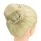 IMISSU Small Size Hair Bun Wigs Updo Styles Braided Chignon Dancer Hair Covers Donut Hairpiece Scrunchie (Dirty Blonde)