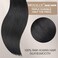 Human Hair Bundles Straight Hair 3 Bundles 18 20 22 Inch 16A Vietnamese Bundles Raw Human Hair 100% Unprocessed Virgin Hair Weave Bundles Human Hair Extension Natural Black Color