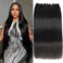 Human Hair Bundles Straight Hair 3 Bundles 18 20 22 Inch 16A Vietnamese Bundles Raw Human Hair 100% Unprocessed Virgin Hair Weave Bundles Human Hair Extension Natural Black Color