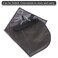 10 Pack Hair Extension Storage Bag Hair Extension Hanger Strong Holder Dust-proof Portable Suit with Transparent Zip Up Closure- Lightweight, Waterproof and Portable (Black)
