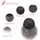 CINHOO Loose Wavy Curly Messy Bun Hair Piece for Thinning Hair Pieces for Women,Short Gray Mix Light Brown Drawstring Ponytail Extensions for Women Synthetic Hair Extensions for Women(Grayish Brown)