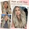 Microlink Hair Extensions - Human Hair,20inch Micro link Hair Extensions Human Hair Micro Beads Hair Extensions Human Hair Blonde Highlight Golden Blonde 30G/Pack