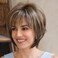TISHINING Brown Short Hair Wigs for White Women Brown Mix Blonde Pixie Cut Wig with Bangs Brown with Blonde Highlights Straight Synthetic Natural Looking Daily Party Wig