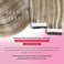 Moresoo Tape in Hair Extensions Human Hair Blonde Highlighted Tape in Extensions Light Brown Mixed with Blonde Hair Extensions Real Human Hair Tape in Remy Extensions 16 Inch #P9A/60 20pcs 50g