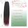 MOSINA Red Crochet Hair For Women, Senegalese Twist Crochet Hair 18 Inch Pre Looped Professional Synthetic Braiding Hair 8 Packs Twist Hair 35 Strands/Pack (18 Inch 1B/BUG)