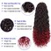 Goddess Locs Crochet Hair 6 Packs 18 Inch Wavy Curly Faux Locs Crochet Hair Pre Looped Crochet Synthetic Braids Hair With Curly Ends Crochet Faux Locs Hair for Black Women Extensions