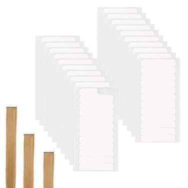 Hair Extension Tape, 240 PCS Double Sided Adhesive Wig Tape Waterproof Human Hair Extension Tape Tabs Clear Strong Hold Lace Tape in Extension Replacement Wig Glue for Front Lace Wig Toupee Hairpiece