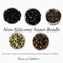 Nano Rings Non-Silicone Nano Beads 1000Pcs/lot for Hair Extensions (4.0mm, 5# Brown)