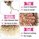 Unionbeauty 8 Pack GoGo Curl Crochet Hair Ocean Wave 18 Inch Water Wave Crochet Hair for Women Beach Curl Curly Crochet Hair Ombre Blonde Synthetic Curly Braiding Hair Extension T27/613#