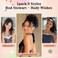Curly Drawstring Ponytail, Dark Brown Synthetic Hair Extension, 20 Inch Long Curly Wavy Clip-in Ponytail for Women