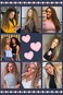 Ocean Wave Crochet Hair Extensions, Curly Braiding Crochet Hair, Soft Synthetic Crochet Hair Extensions 22inch 6Packs #T8/24 Brown mix Blonde