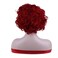 BERON Red Wigs Short Red Curly Wigs for Women Big Wavy 80s Flip Wigs Cosplay Costume Party Halloween Synthetic Red Hair Natural Mommy Wigs with Wig Cap