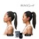PonySecret Ponytail Volumizer - Ponytail Volume Enhancer Tool for your Natural Ponytail - Lift Your Ponytail in Seconds ! (Black)
