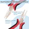 Hair Extensions Pliers,1PCS 3 Holes Mini Microlinks Pliers,Hair Extensions Tools,Micro Links Opener and Removal Tool for Micro Nano Rings Beads Extensions or Feather Extensions,Red