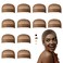 Dreamlover Wig Cap for Lace Front Wig, Stocking Cap for Wigs, 12 Pieces