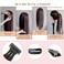 Baby Braids Hair Extensions 3Pcs Braids in one Clip in Hair Extensions Front Side Bang Hair Ponytail 22Inch Synthetic Hairpieces for Women Kids Girls (Natural Black)