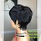 PangDongLai Pixie Cut Wig for Black Women Human Hair Short Cut Bob Wig for Women Brazilian Human Hair Wigs Side Part Pixie HairCut Wig Glueless Wigs