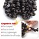VIOLET Pre-twisted Passion Twist Crochet Hair 6 Inch 9 Packs Passion Twist Hair Pre Looped Ombre Blonde Short Passion Twist Hair Crochet Braids Hair Extensions（T27,6 Inch,9 Packs）