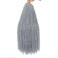 Passion Twist Hair 18 Inch Water Wave Crochet Hair 6 Packs Passion Twists Braiding Hair Long Bohemian Braids Hair Synthetic Extensions (18Inch, 6Packs Grey) &hellip;
