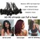 Permanent Loc Extensions Human Hair 8inch 30 Strands 0.6cm Real Human Hair Dreadlock Extensions for Men Women Kids Natural Black Dread Extensions Human Hair