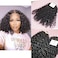 Invisible Kinky curly loose curly wave tape in hair extensions Natural black remy hair 20pcs 50g 3C Irregular curls soft curly for black women strong tape can be dyed