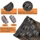 Straight Clip In Hair Extensions Real Human Hair 8Pcs Clip In Balayage Dark Brown to Chestnut Brown Human Hair Extensions with 18Clips Lace Weft 120g 20inch