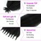 16Inch Afro Twist Hair 6Packs Springy Afro Twist Hair Crochet Braiding Hair (16 Inch (Pack of 6), 1B) &hellip; &hellip;