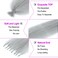 Afro Twist Hair 6Packs Springy Afro Twist Hair Synthetic Marley Crochet Braiding Hair (16 Inch (Pack of 6), Grey) &hellip;