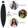 Pre Stretched Braiding Hair 20 Inch 8 Pack Long Braiding Hair Pre Stretched Hair For Braiding Hot Water Setting Soft Yaki Texture Synthetic Crochet Braids Hair For Women Girls (20Inch,1B)
