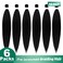 Braiding Hair Pre stretched 16 Inch Braiding Hair Extensions Hot Water Setting Synthetic Hair Pre Stretched Crochet Braids Hair Yaki Texture(16 Inch,6 Packs,1B#）