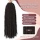 24 inch Butterfly Locs Crochet Hair Distressed Faux Locs Pre Looped Crochet Hair for Black Women 6 Packs Long Butterfly Soft Locs Hair Extension(24inch,#4)