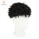 Zakya Curly Real Human Hair Toupee for Men - 20mm Curly Mens Hair System Replacement - 6 * 8in