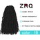 ZRQ Butterfly Locs Crochet Hair 20 Inch Distressed Faux Locs Pre-looped Crochet Braids Synthetic Soft Locs For Women Extensions (6 Pack 1B#)