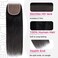 Lashey 5x5 HD Lace Closure, Natural Black HD Closure Pre Bleached Knots Pre Plucked Hairline Straight Human Hair 14 Inch