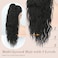 FESHFEN Ponytail Extensions - 26 inch Drawstring Long Curly Wavy Clip in Ponytails Synthetic Hair Piece Pony Tail Hairpieces for Women, Dark Brown Highlighted Auburn