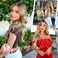 Ombre Blonde Wig for Women Long Wavy 4x1 Lace Natural Hairline Glueless for Beginners Middle Part Synthetic for Daily Party Use 26Inch