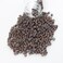 ABH AMAZINGBEAUTY HAIR Silicone Lined Micro Links Rings Beads for Hair Extensions 5.0x3.0x3.0 mm 500Pcs Brown Hair Beads