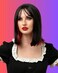 ALLAURA Two Tone Wig for Women Black &amp; Red &ndash; Realistic Hair with Bangs, Fits All, Heat-Resistant, Curl &amp; Restyle Bob &ndash; Fashion or Cosplay Fun