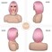 Pink Bob Wig With Bangs Short Pink Wig for Women 12 Inch Straight Bob wig with Bangs Synthetic Colorful Cosplay Daily Party Use（Pink,12IN）