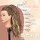 FESHFEN Ponytail Extensions, Long Curly Wavy Drawstring Ponytails Fluffy Clip in Pony Tail Hair Piece Synthetic Hairpieces for Women, 18 inch Light Brown &amp; Blonde