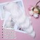 NAYOO White Wigs with Bangs for Women Long Curly Wavy Hair Wigs Heat Resistant Synthetic Fiber Wigs for Daily Party Use 26 Inches (White)
