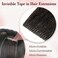SEGO Injection Tape in Hair Extensions Human Hair Tape in Hair Extensions Invisible Tape in Hair Extensions 14 Inch #04Y Chocolate Brown 10PCS 5pcs Invisible and 5pcs Normal