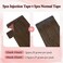 SEGO Injection Tape in Hair Extensions Human Hair Tape in Hair Extensions Invisible Tape in Hair Extensions 14 Inch #04Y Chocolate Brown 10PCS 5pcs Invisible and 5pcs Normal