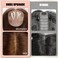 starluck Hair Toppers for Women Real Human Hair, 5""*5.5""Large Coverage Honey Brown Hair Topper No Bangs,100% Real Human Hair Toppers for Women with Thinning Hair,Cover Gray Hair Roots, 12 Inch