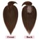 SEGO 100% Real Human Hair Toppers with Bangs,Silk Base 150% Density Clip in Topper Top 2.7&rdquo;x5.1&rdquo; Hair Pieces for Women with Thinning Hair/Hair Loss Cover Gray Hair