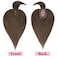 SEGO 100% Real Human Hair Toppers with Bangs,Silk Base 150% Density Clip in Topper Top 2.7&rdquo;x5.1&rdquo; Hair Pieces for Women with Thinning Hair/Hair Loss Cover Gray Hair