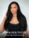 LUVME Seamless Clip in Hair Extensions Human Hair, 16 Inch 135g 9pcs Natural Black Hair Extensions Clip in Human Hair Sliky Straight Remy Human Hair Extensions
