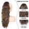 Ponytail Extension for Women, 26 inch Hair Extensions Ponytail, Long Drawstring Ponytail Extension, Soft Synthetic Pony Tails Hair Extensions (Color: Brown Mixed Honey Blonde)