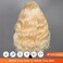 MEGALOOK Glueless 613 Blonde Wig Human Hair Upgraded 6x5 HD Lace Closure Wigs Pre Plucked Pre Cut Wear and Go 613 Body Wave Lace Front Wig Human Hair for Beginners 12A 220% Density 30 Inch